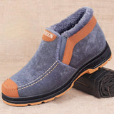 Men's Comfortable and Warm Walking Boots With Plush Insoles