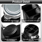 FARBIN Snail Air Horn With Compressor Relay Harness 12V 150db  For Trucks, Cars Or Motorcyles
