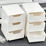 Chic 3-Tier Desk Organizer with Drawers