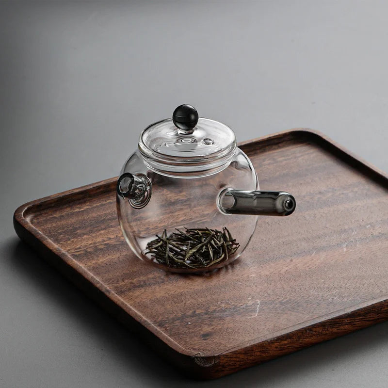 120ml Mini Kung Fu Small Glass Teapot With Filter