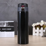 500M/16 Oz Insulated Stainless Steel BPA Free Leakproof Water Bottle
