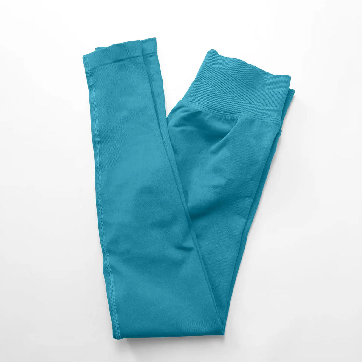 NCLAGEN Low Ribbed Band Seamless Scrunch Bum Impact Leggings