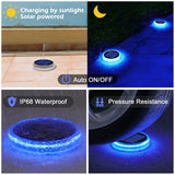 Solar Waterproof LED Dock Lighting IP68 Auto On/Off For Garden Or Driveway