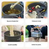 Ultralight Aluminum Camping Cookware With Storage Bag