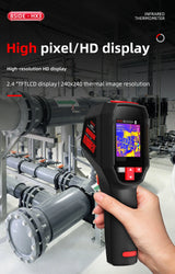 BSIDE Thermal Imager Camera HX1 Laser Thermographic HD Display For Circuit PCB Repair Pipeline Detection Medical Laser position