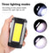 18650 Portable Camping USB Rechargeable COB LED Flashlight Power Bank With Magnet Waterproof Lantern 4000mAh