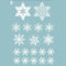 Christmas Decor Static Sticker For Windows And Mirrors.