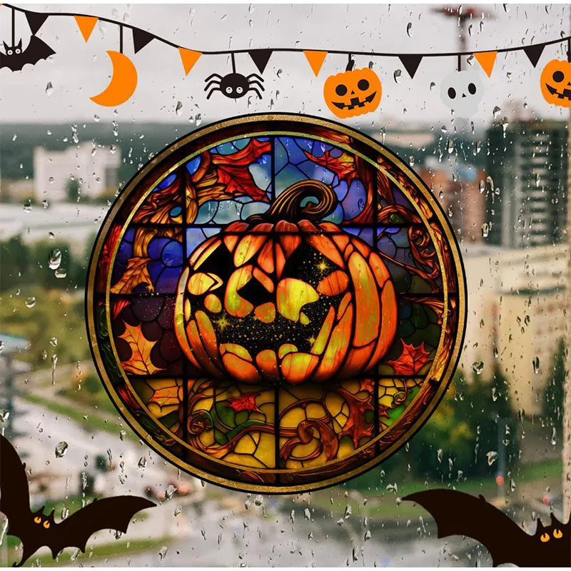 Halloween PVC Static Window Stickers.