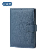 Men Or Women's RFID Slim Leather Passport Holder With Card And Money Slots