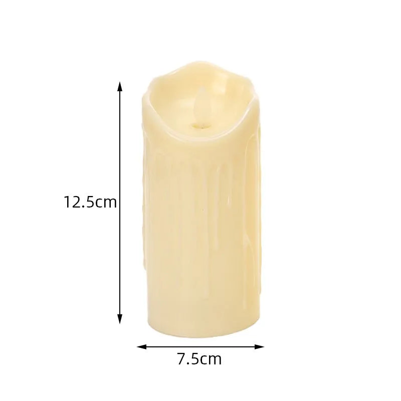 1 Pc Plastic Electronic Candle Lights