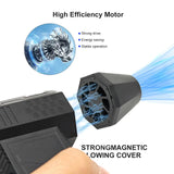 QiLiLai-X10 150000RPM Mini Handheld Turbo Jet  Compressed Air Duster