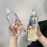 300-1000ML Transparent Glass Water Bottle