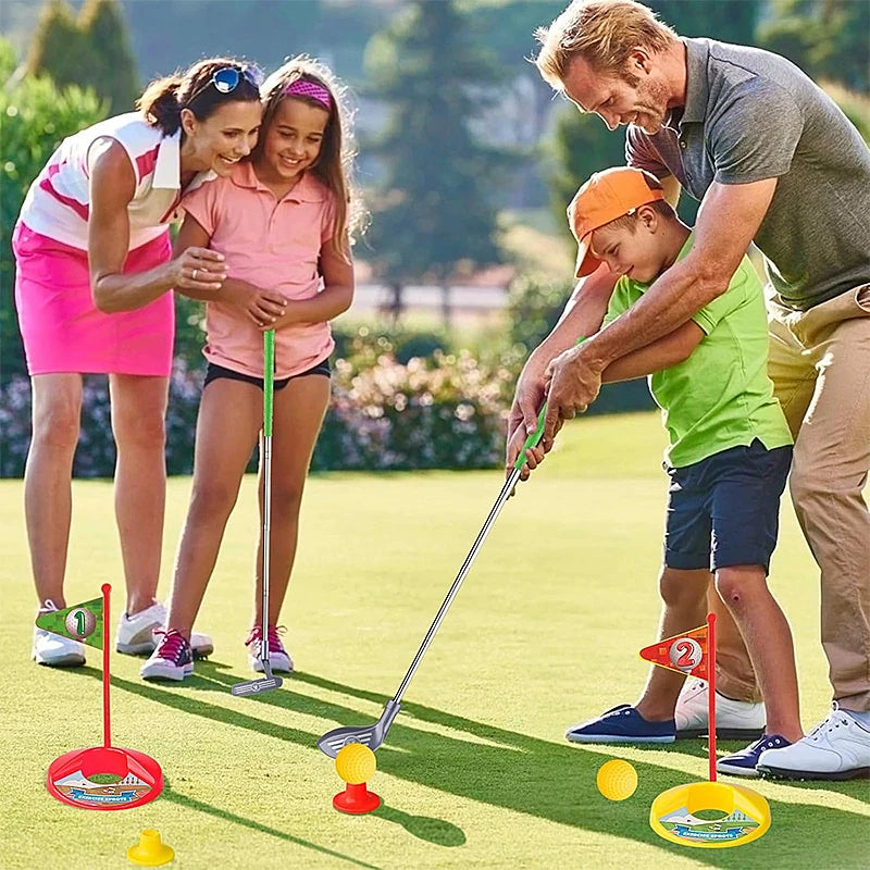 1 Set Children's Retractable Golf Clubs