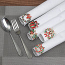 Christmas Napkin Metal Rings Holders