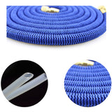 High Pressure Expandable PVC Garden Water Hose with Double Metal Connector.