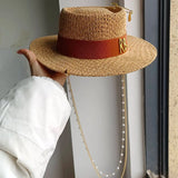 Women's Delicate Woven Summer Straw Hat