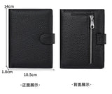 Men Or Women's RFID Slim Leather Passport Holder With Card And Money Slots