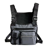 Men's Workwear functional vest chest bag