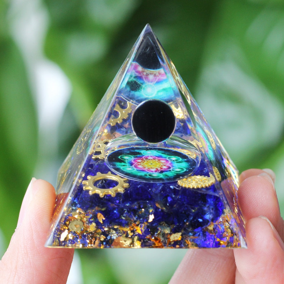 Energy Generator Orgone Pyramid For Meditaion.