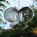 3D Rotating Butterfly Wind Spinner.