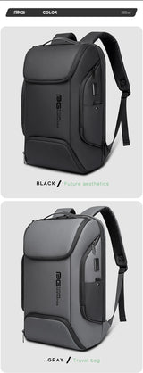 BANGE Waterproof USB Charging Backpack Fits 15.6 Inch Laptop