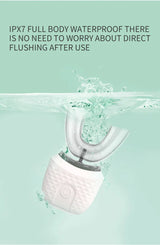 Automatic 360 Degrees Sonic Silicone Electric Toothbrush