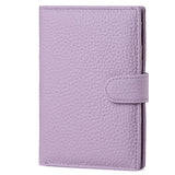 Men Or Women's RFID Slim Leather Passport Holder With Card And Money Slots