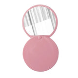 Handheld Makeup Sliding Cover Mini Mirror