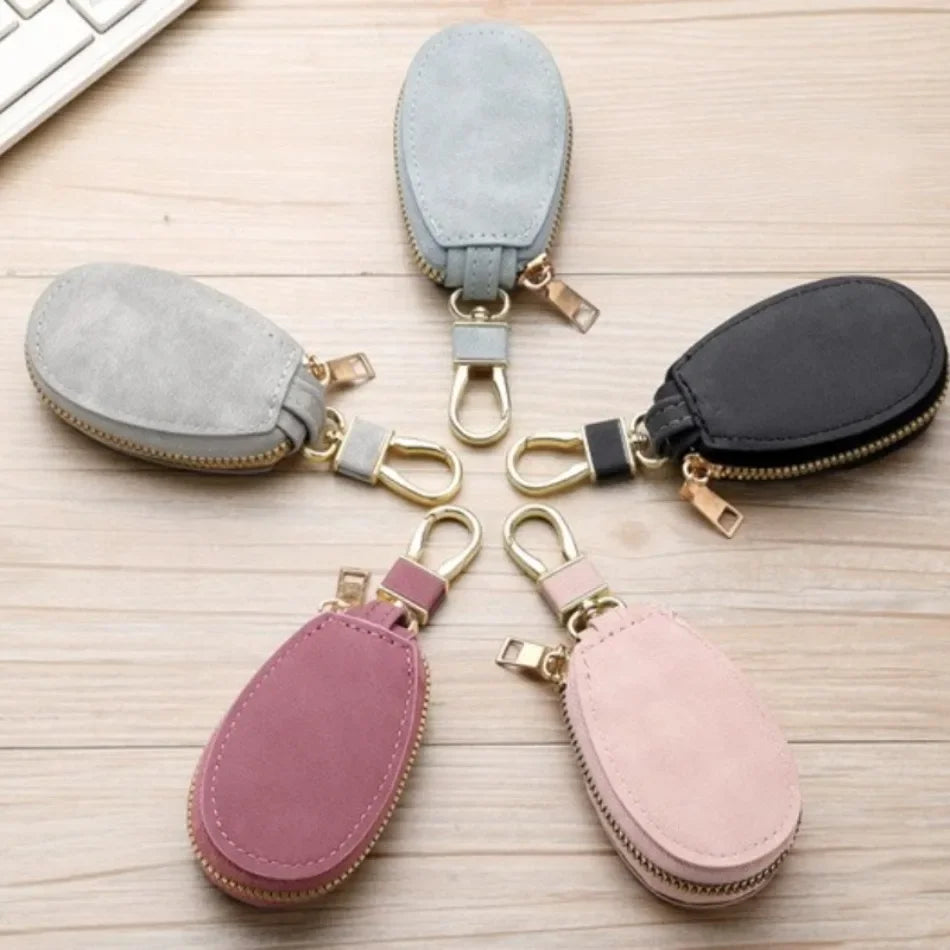 Leather Mini Keychain/Coin Pouch