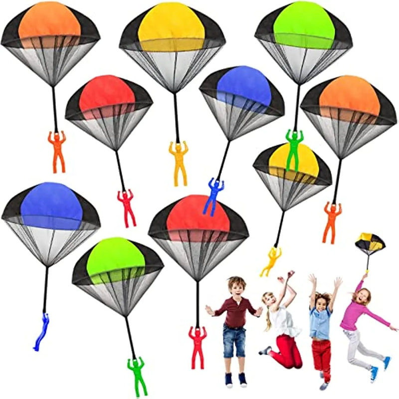 Children's Hand Throwing Mini Soldier Parachute Toy