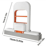 Multi-Function Telescopic Mini Mop Glass Cleaner With Detachable Handle