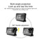 LED/USB Digital 180 Degree Projection Alarm Clock