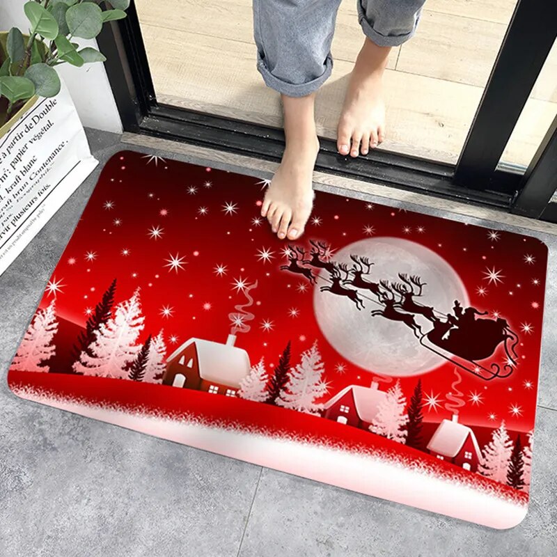 Christmas Decorative Doormat/Pillowcases.