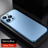 0.3mm Matte PP Hard Ultra Slim Phone Case For iPhone 17 16 15 14 Pro Max 16 Plus