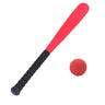 Children's Indoor Outdoor 21 Inch Foam Baseball Bat And Ball