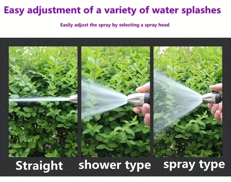 High Pressure Multi-Function Garden Nozzle with Soap Container