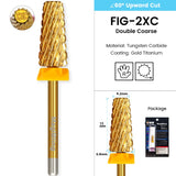 3/32" MagiBling Professional Manicure Nail Drill Bits for Hard Acrylic Gel