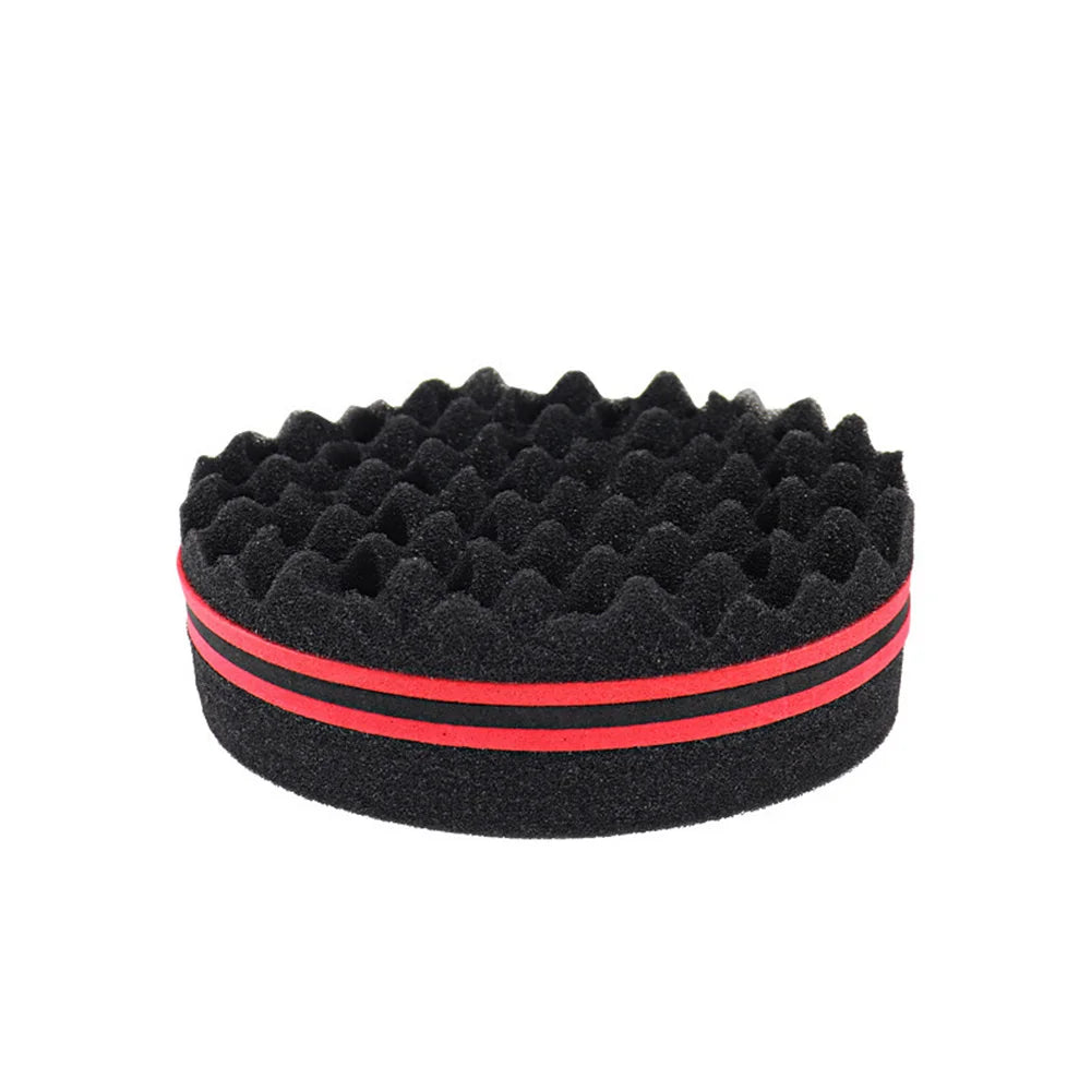 Oval Double Side Magic Twist Hair Sponge