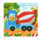 11x11cm Wooden 3d Cartoon Puzzle