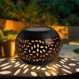 LED Metal Solar Table Light