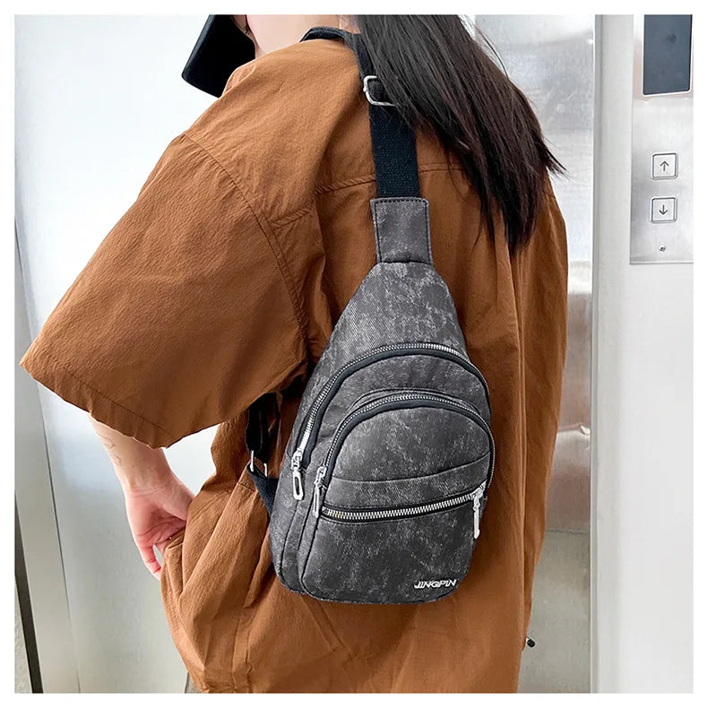 Soft Leather Casual Crossbody Shoulder Bag