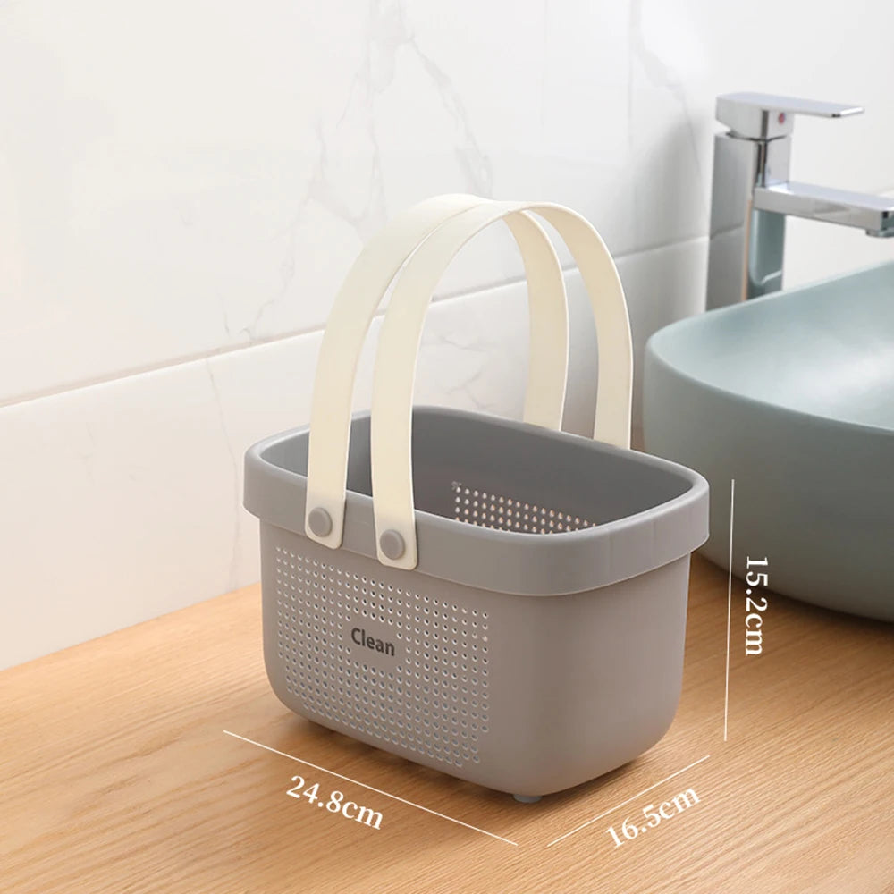 Mesh Shower Basket With Handle