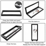 Reusable Floating Display Case For Insect Collection Coin Or Jewelry