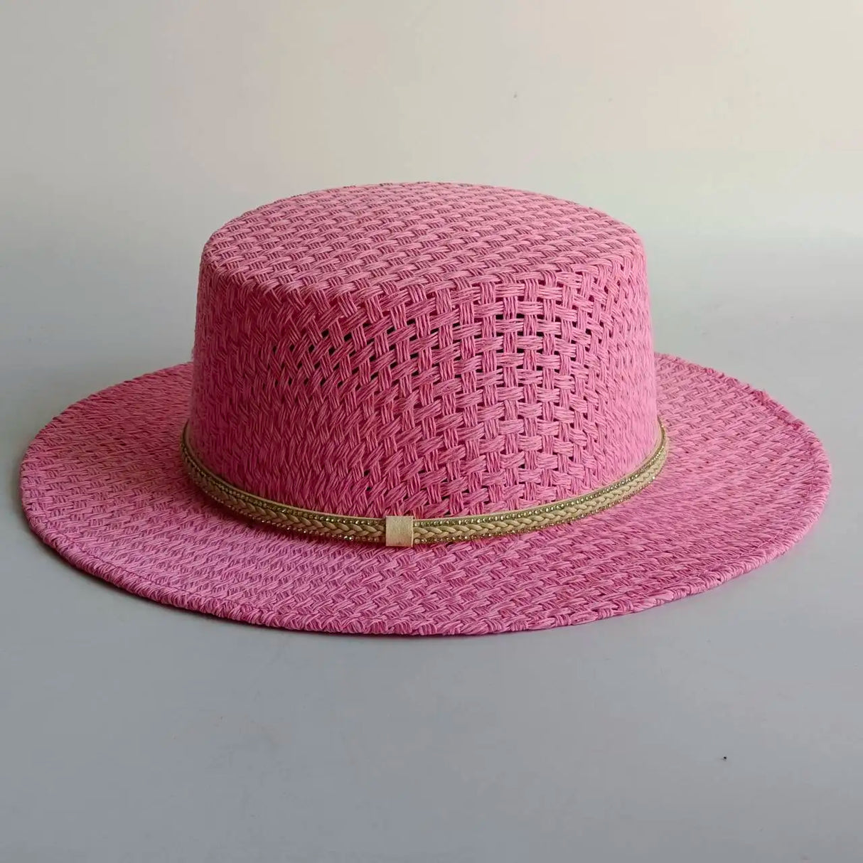 Women's Delicate Woven Summer Straw Hat