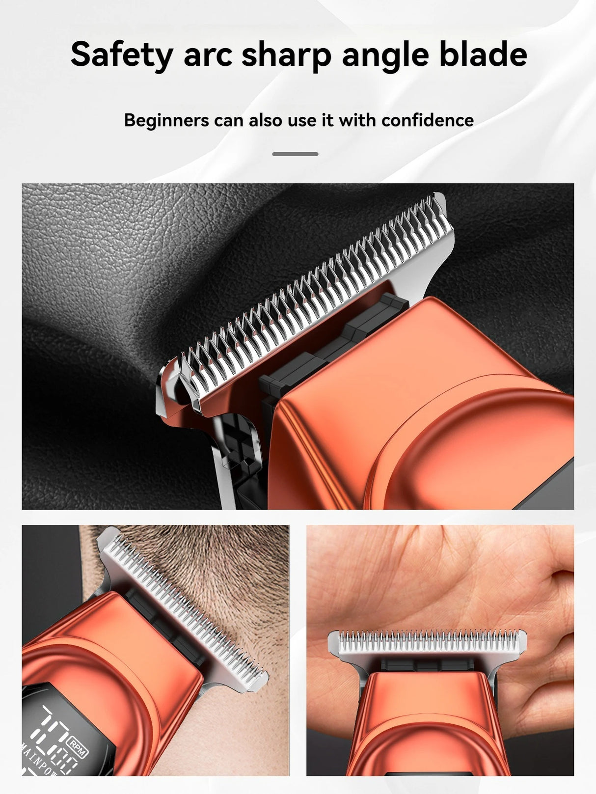 Electric Hair Cut Trimmer With 60 Minuit Charging Intervals