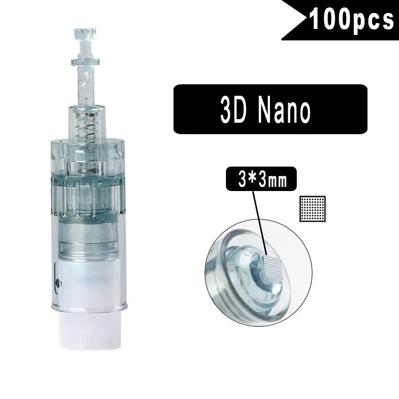 Dr Pen 5/10/20/50/100pcs  M8 Needle Cartridge Derma Pen Replacement ULTIMA-M8 Microneedling 11/ 16/24/ 36/ 42 Pin 5D Nano Needles