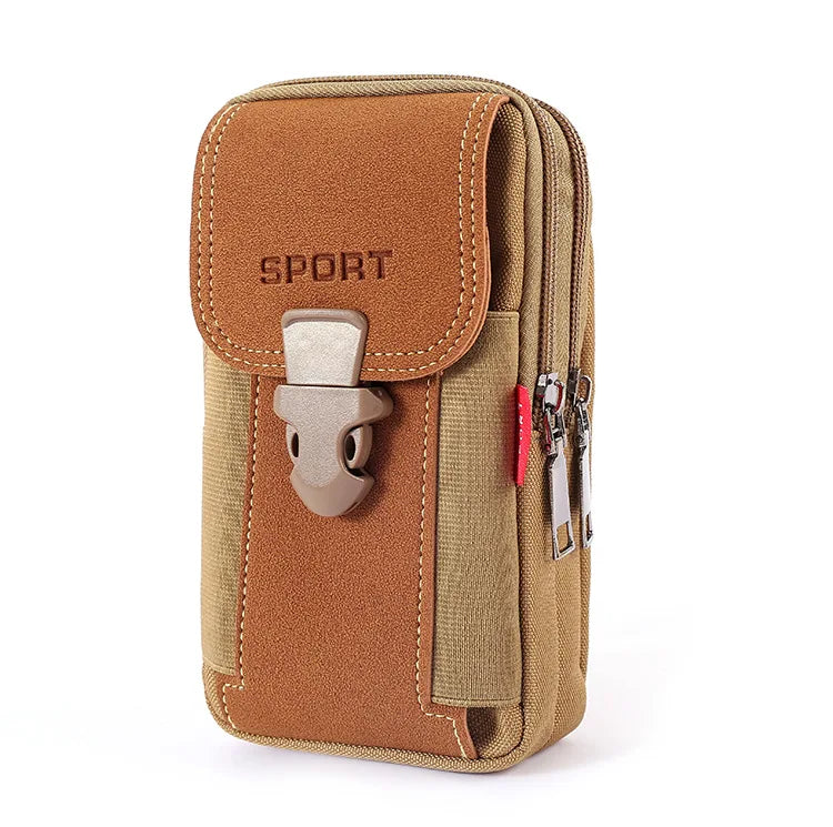 Multi-functional Large Capacity Waist Bag Attaches To Your Belt