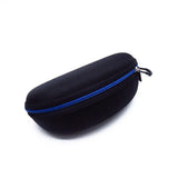 KLASSNUM Hard Eyeglass Protector Case With Zipper And Carabiner Hook