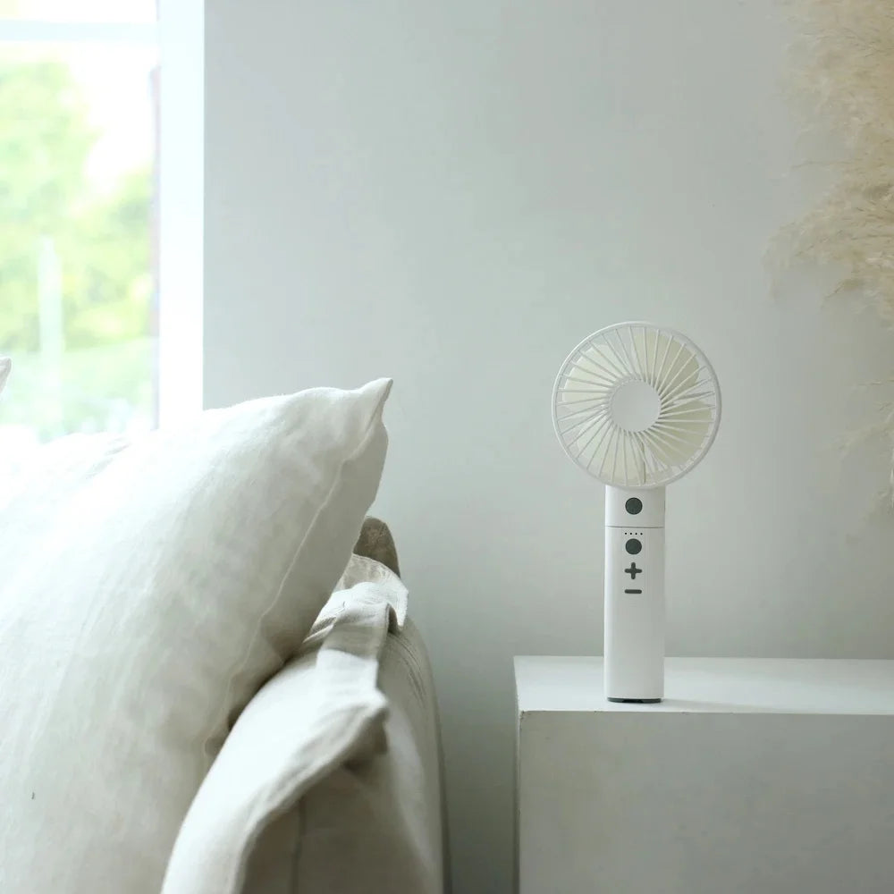 5in1 Portable Handheld USB Multi-Function/Bluetooth Fan With Power Bank