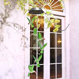 Outdoor Solar Charging Waterproof Hummingbird/Owl Wind Chime Light